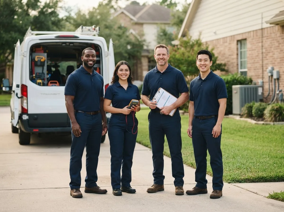 Certified HVAC technician near Harrisburg, NC